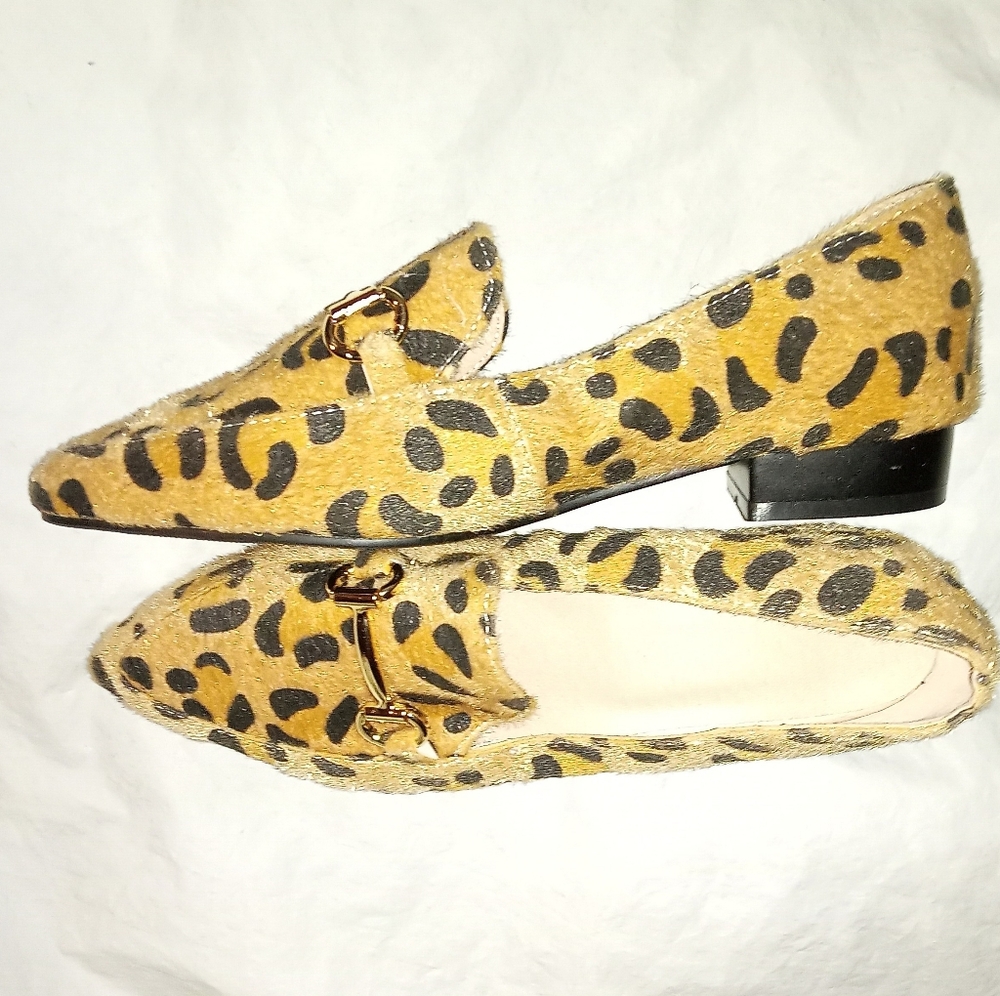 *NWOT* Animal Print Loafers